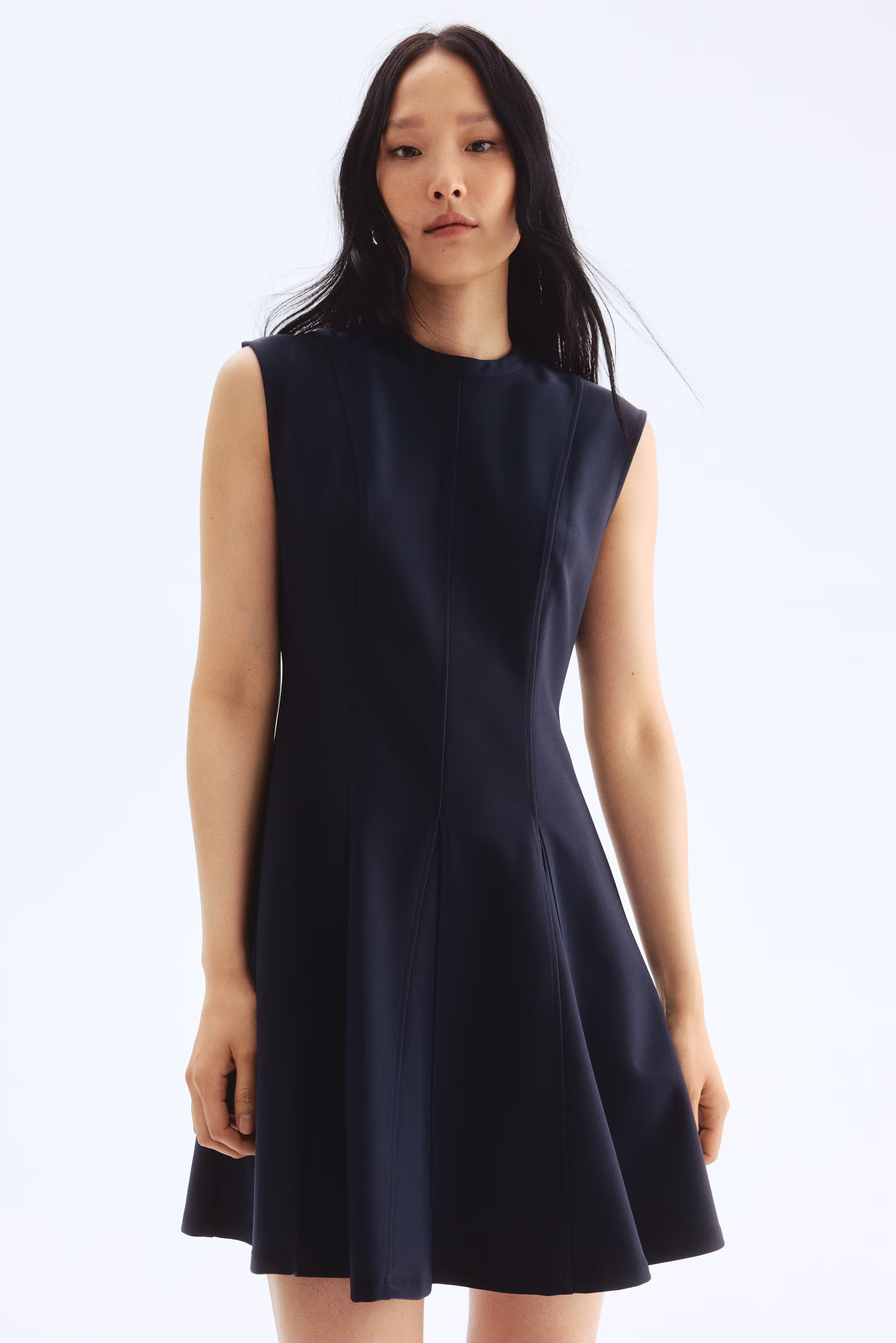 Flared-Skirt Mini Dress | H&M (US + CA)