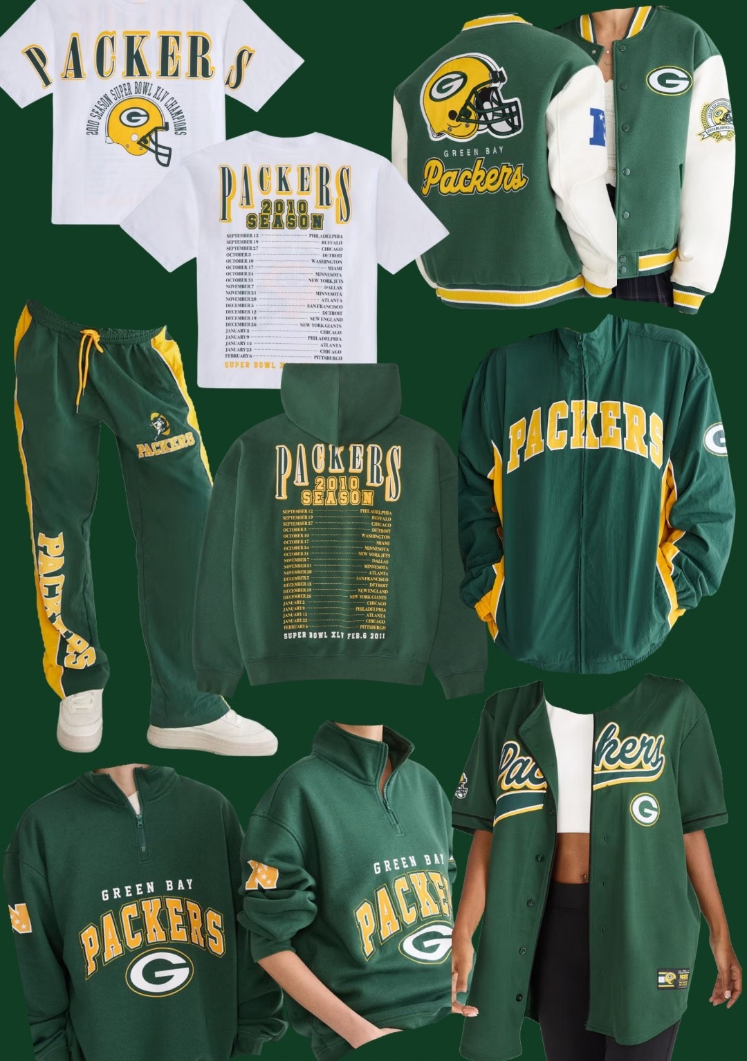 NFL green bay packers clothing! 

#LTKActive #LTKSaleAlert