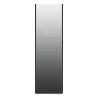 LG STUDIO Styler Smart Steam Closet in Black Tinted Mirror Finish with Steam and Sanitize Cycle | The Home Depot