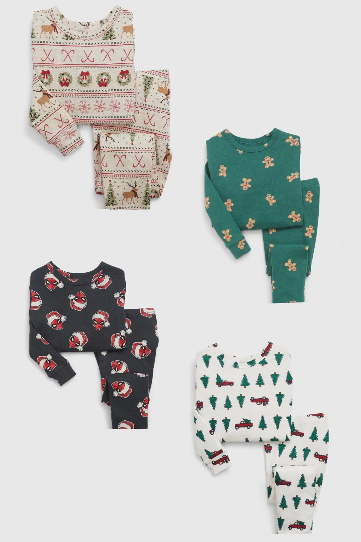 gap christmas jammies