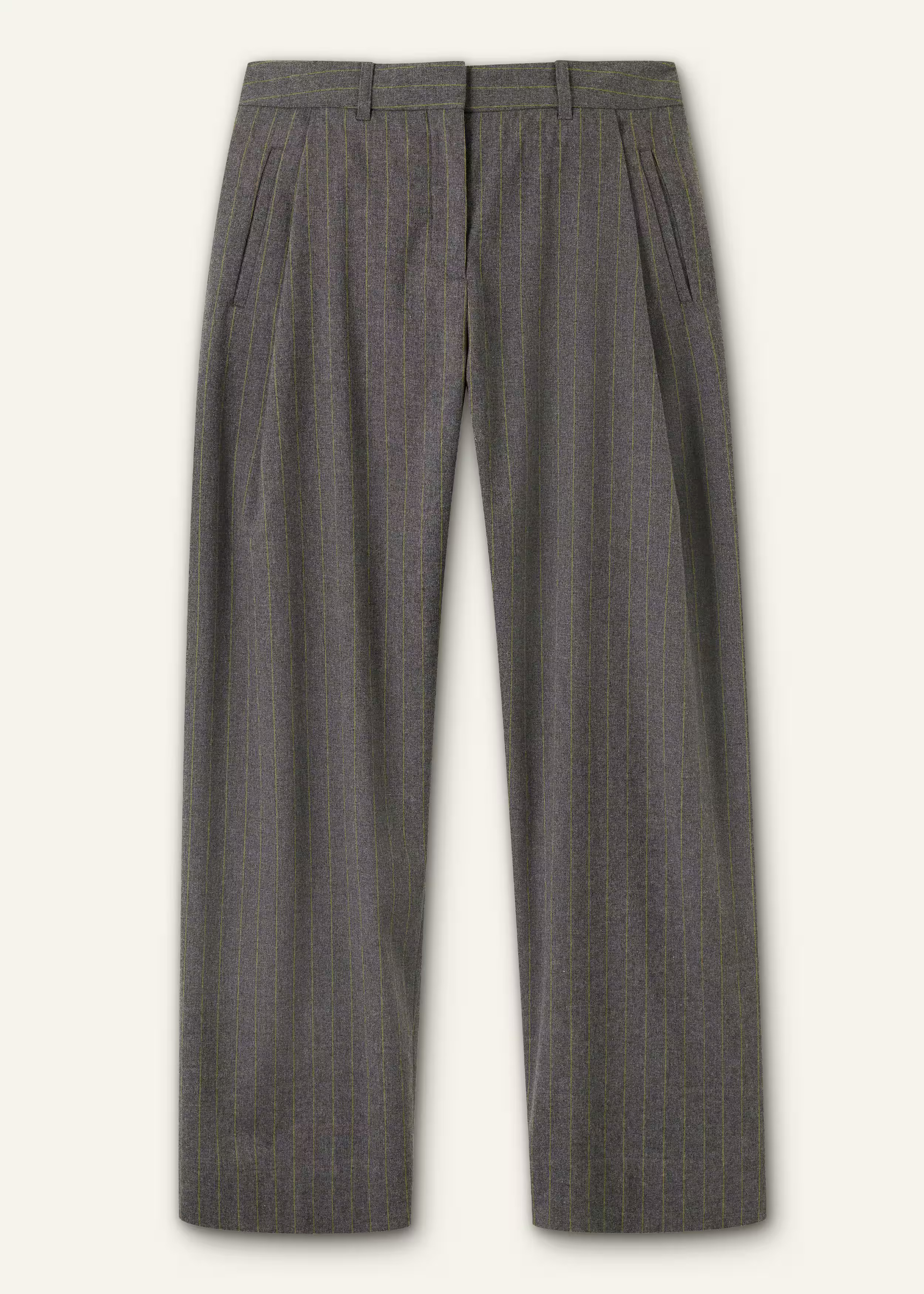 Clever Pinstripe Trouser Italian Wool | ME+EM Global (Excluding US)