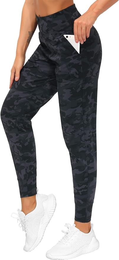 THE GYM PEOPLE Women's Joggers Pants Lightweight Athletic Leggings Tapered Lounge Pants for Worko... | Amazon (US)