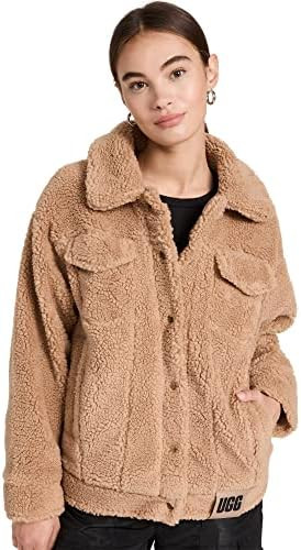 UGG Women's Frankie Sherpa Trucker Jacket | Amazon (US)