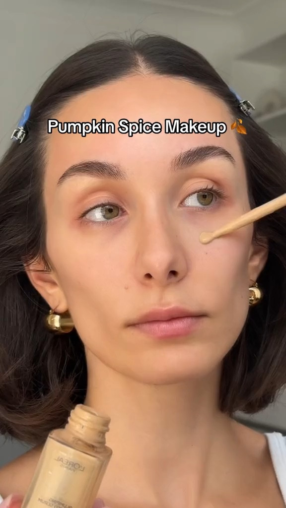 Pumpkin spiced makeup, makeup tutorial, GRWM, makeup video, makeup routine, autumn makeup, pumpkin makeup, autumn tones 

#LTKSeasonal #LTKbeauty #LTKeurope