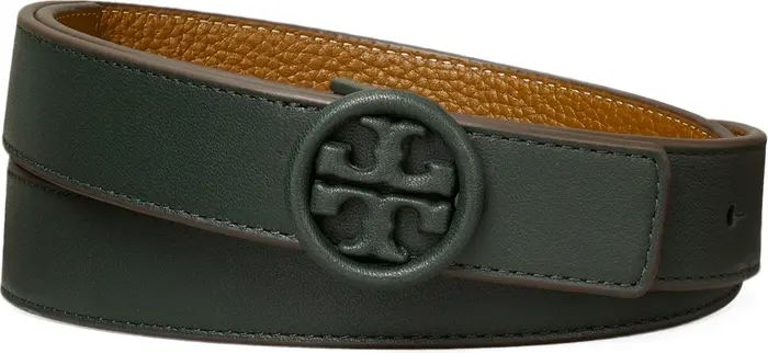 Reversible Tonal Logo Leather Belt | Nordstrom