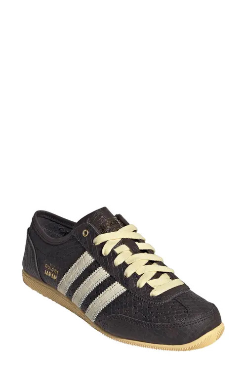 adidas Japan Low Top Sneaker in Coffee/cream White/orange at Nordstrom, Size 6.5 | Nordstrom