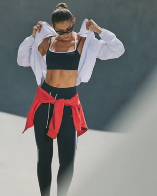 Vuori Daily Layered Bra | Ink | Small | Vuori Clothing (US & Canada)