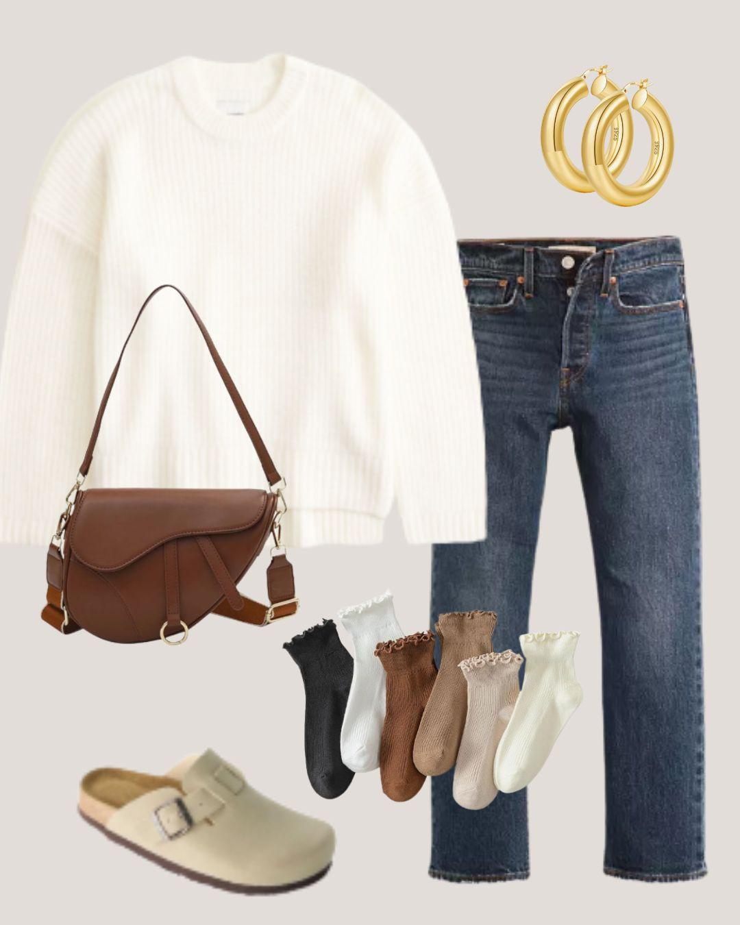 Basic but not boring! Love this look