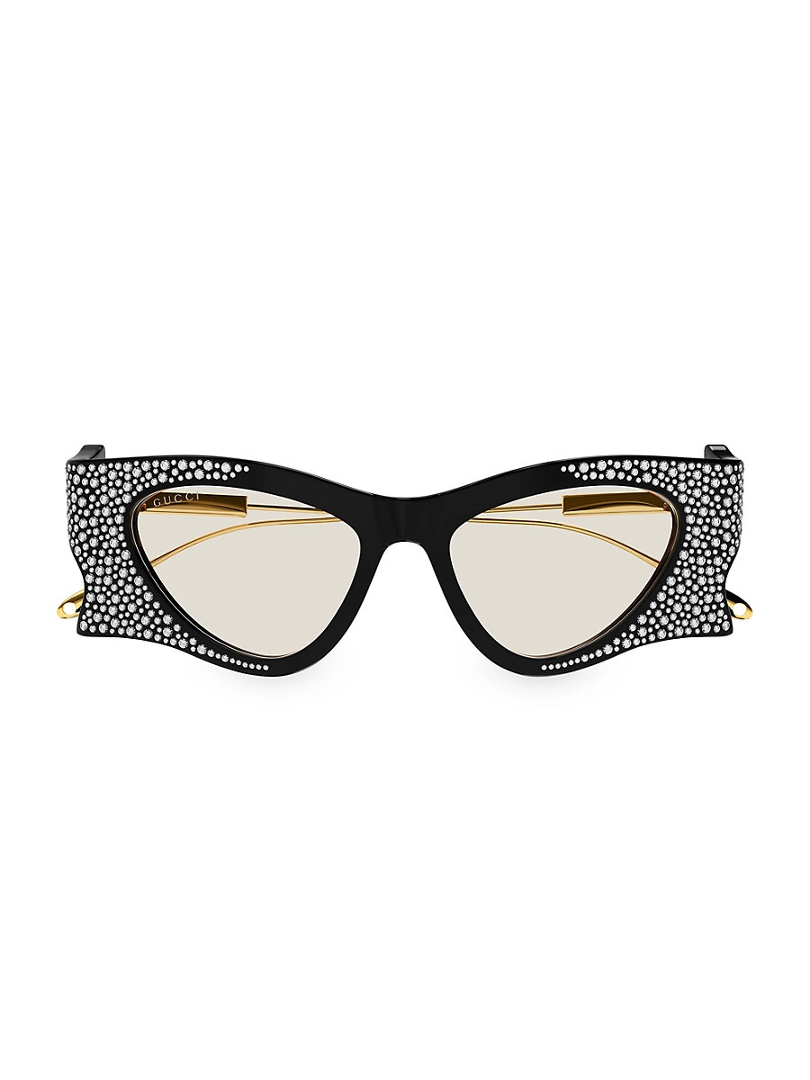 Women's Hollywood Forever 51MM Directional Sunglasses - Black | Saks Fifth Avenue