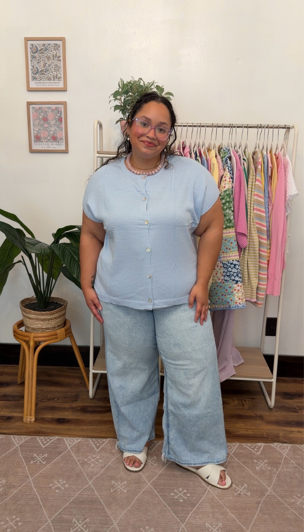 Casual summer outfit inspo 
Top - XXL
Jeans 16 short

#LTKSaleAlert #LTKPlusSize #LTKPetite