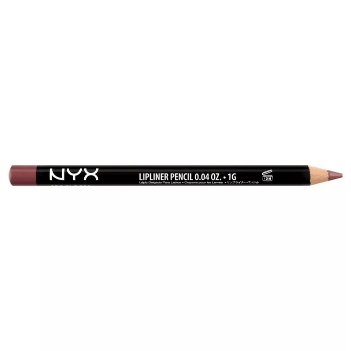 NYX Professional Makeup Long-lasting Slim Lip Pencil - Creamy Lip Liner - 0.04oz | Target