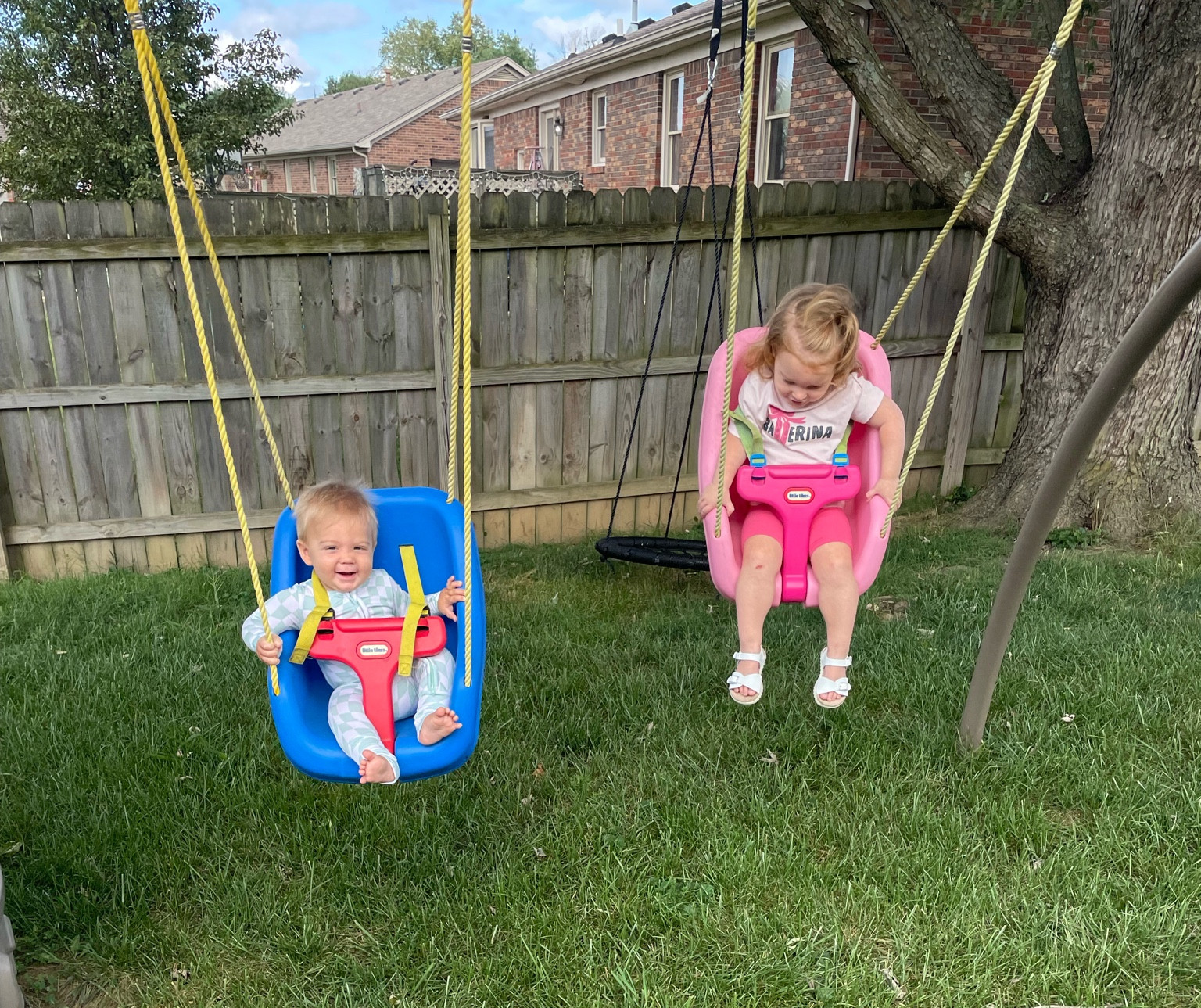 We LOVE swinging. These swings are so reasonably priced, durable, & can be used for years

#LTKFamily #LTKKids #LTKBaby