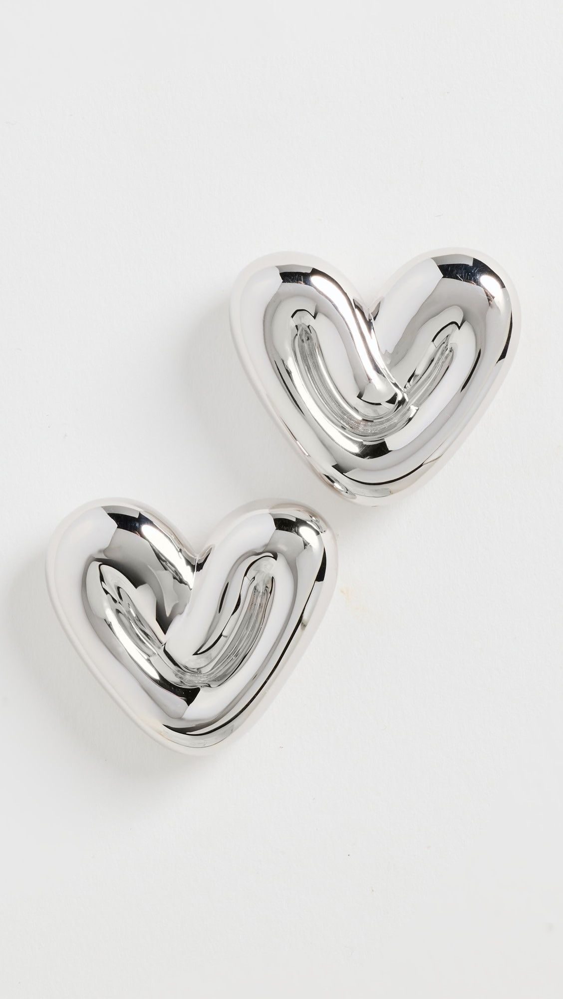 Puffy Heart Oversized Stud Earrings | Shopbop