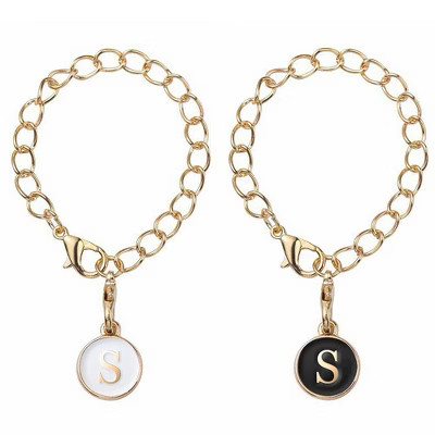 Swtroom Letter Charm Accessories Name ID Charms for Cup Handle 2Pcs | Target