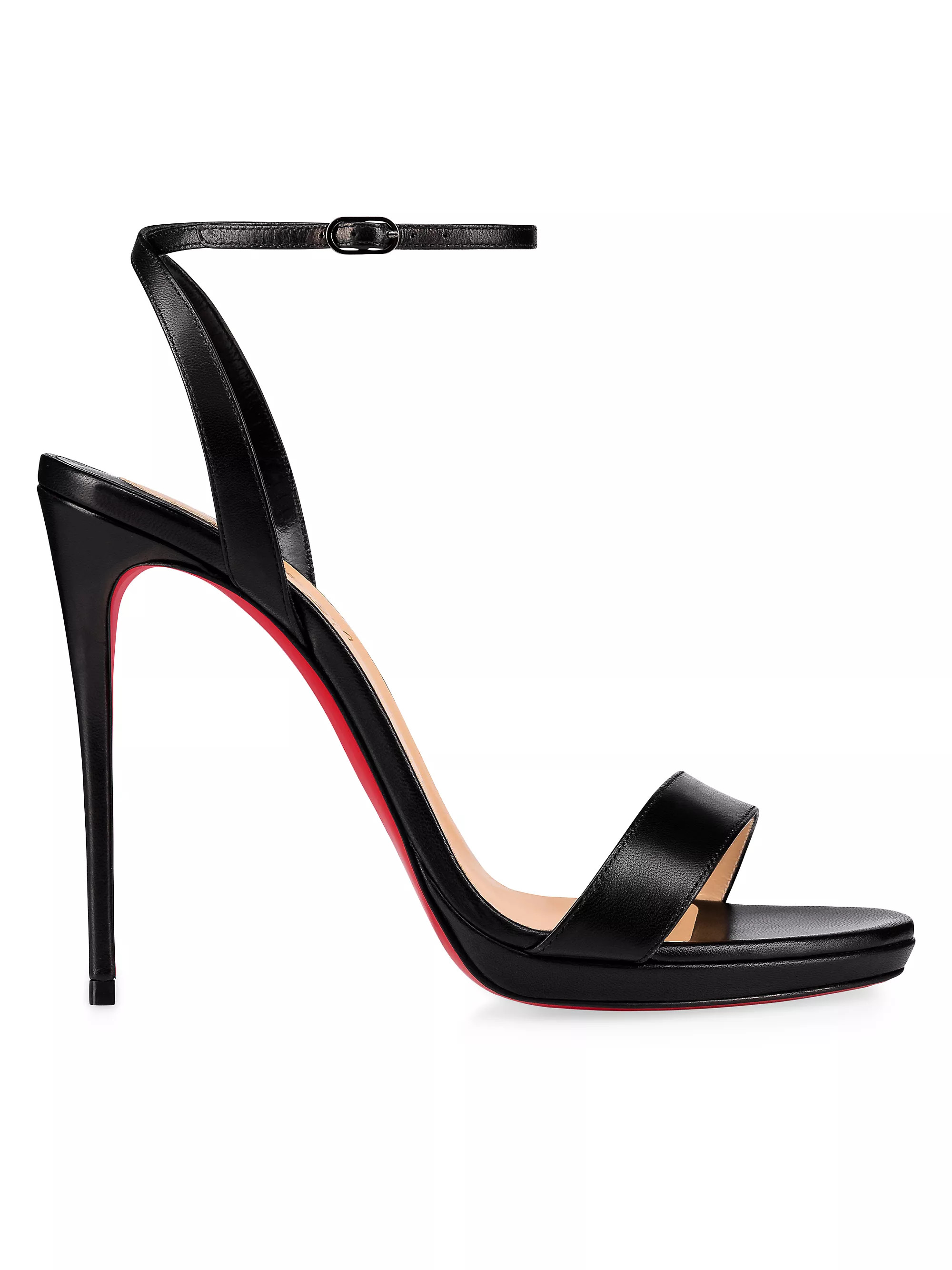 Loubi Queen 120MM Leather Sandals | Saks Fifth Avenue