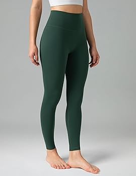 Colorfulkoala Dreamlux No Front Seam Leggings for Women 25"/28" Inseam, Seamless High Waisted But... | Amazon (US)