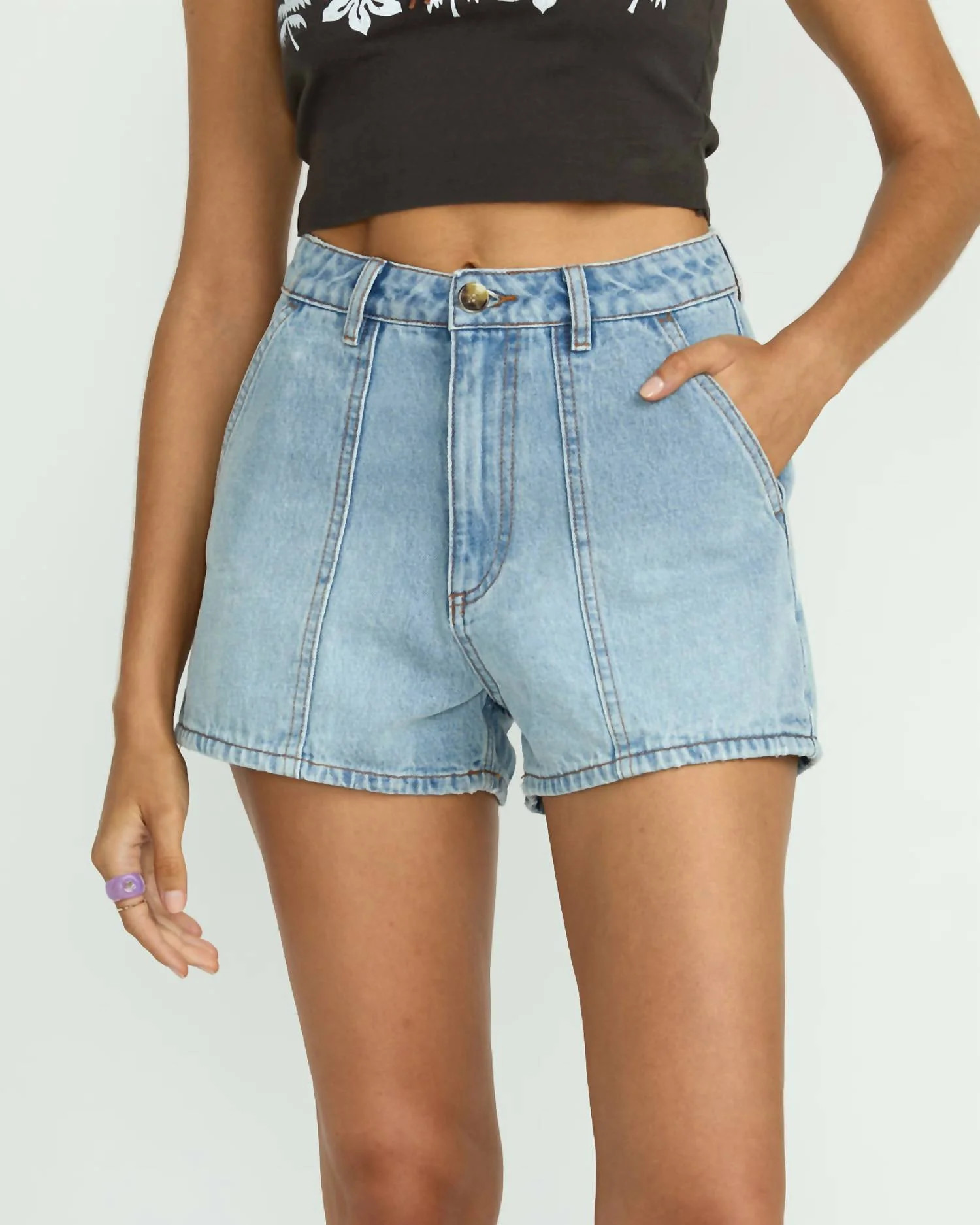 Sun Days Denim Short In Indigo Rise | Shop Simon