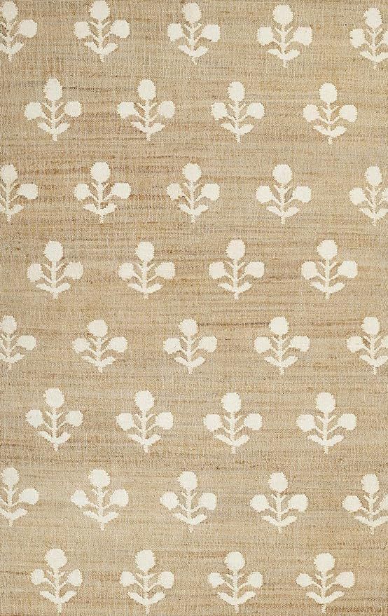 Erin Gates Orchard Geometric 8' x 10' Area Rugs in Natural ORCHAORC-2NAT80A0 | Amazon (US)