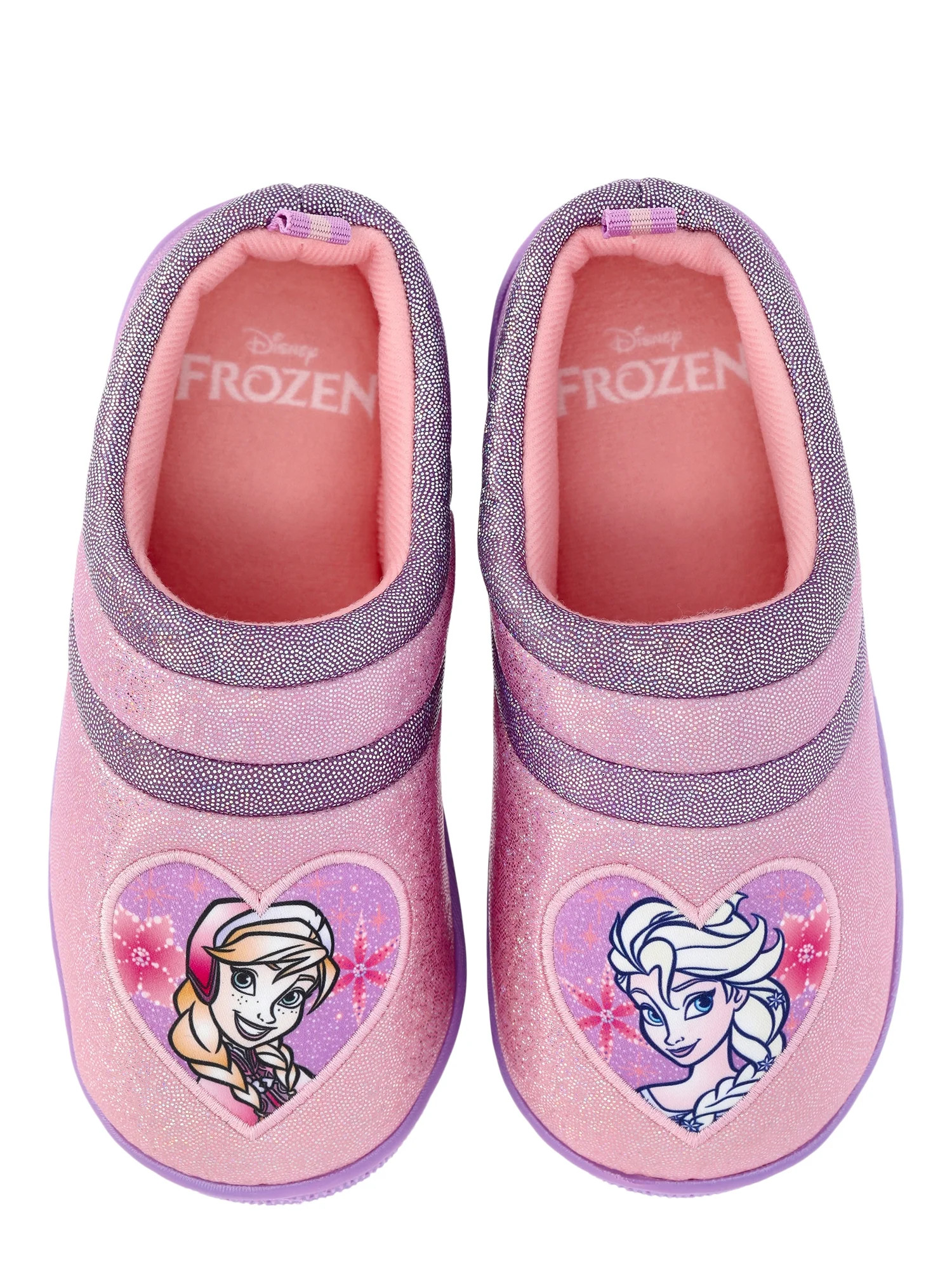 Disney Frozen Toddler Girls’ Character Slippers | Walmart (US)