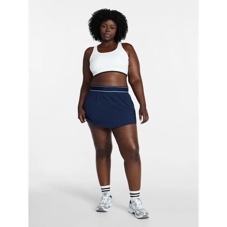 Avia Women's Curved Hem Skort, Sizes XS-4X | Walmart (US)