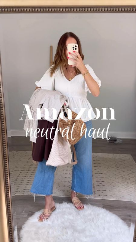 Be still my neutral loving heart🤎🤍🩶


Neutral aesthetic, neutral style, Amazon fashion 2024, Amazon outfit, barrel jeans, look for less, what to wear, how to style, Amazon looks styled, Amazon summer fashion, vacation outfit, over 40 style, summer capsule wardrobe 

#LTKOver40 #LTKSeasonal #LTKVideo