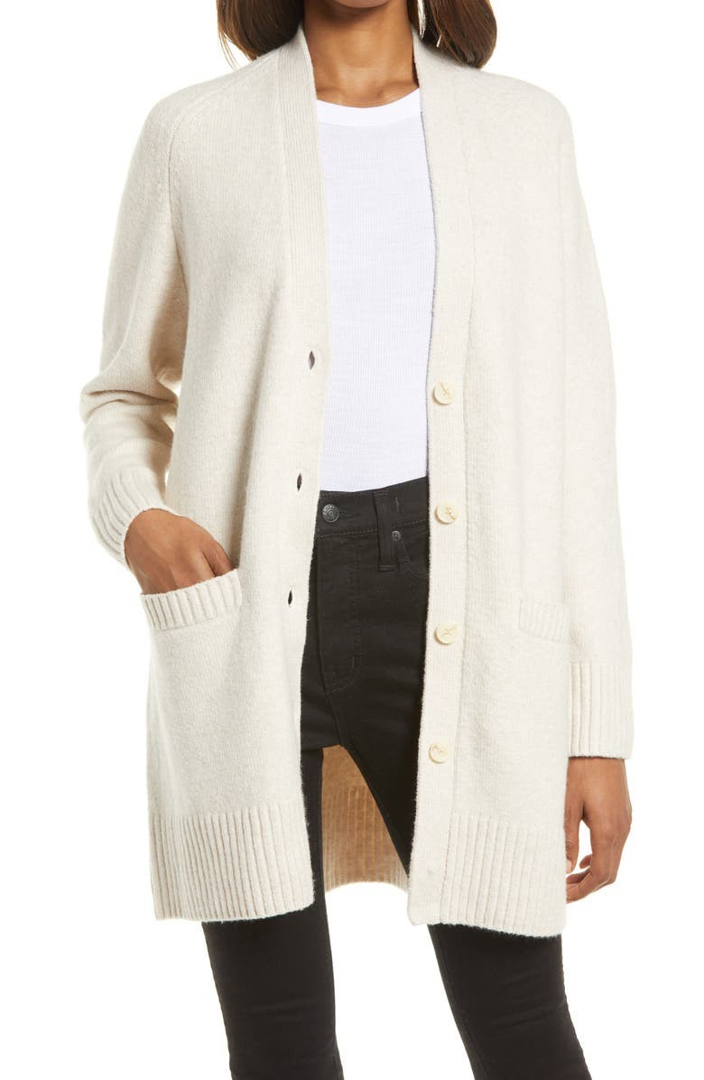 Cozy Button Front Cardigan | Nordstrom