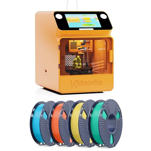 3D Printer for Kids, Safe for Children, Toy 3D Printer, STEM Learning Mate, Wi-Fi & App Control, Weekly Update Toy Library, Touch Screen, Includes 4 PLA Filaments for Home & School Use | Amazon (US)