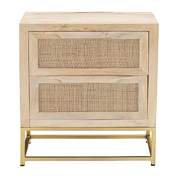 Videra Bedroom Collection 2-Drawer Nightstand | JCPenney