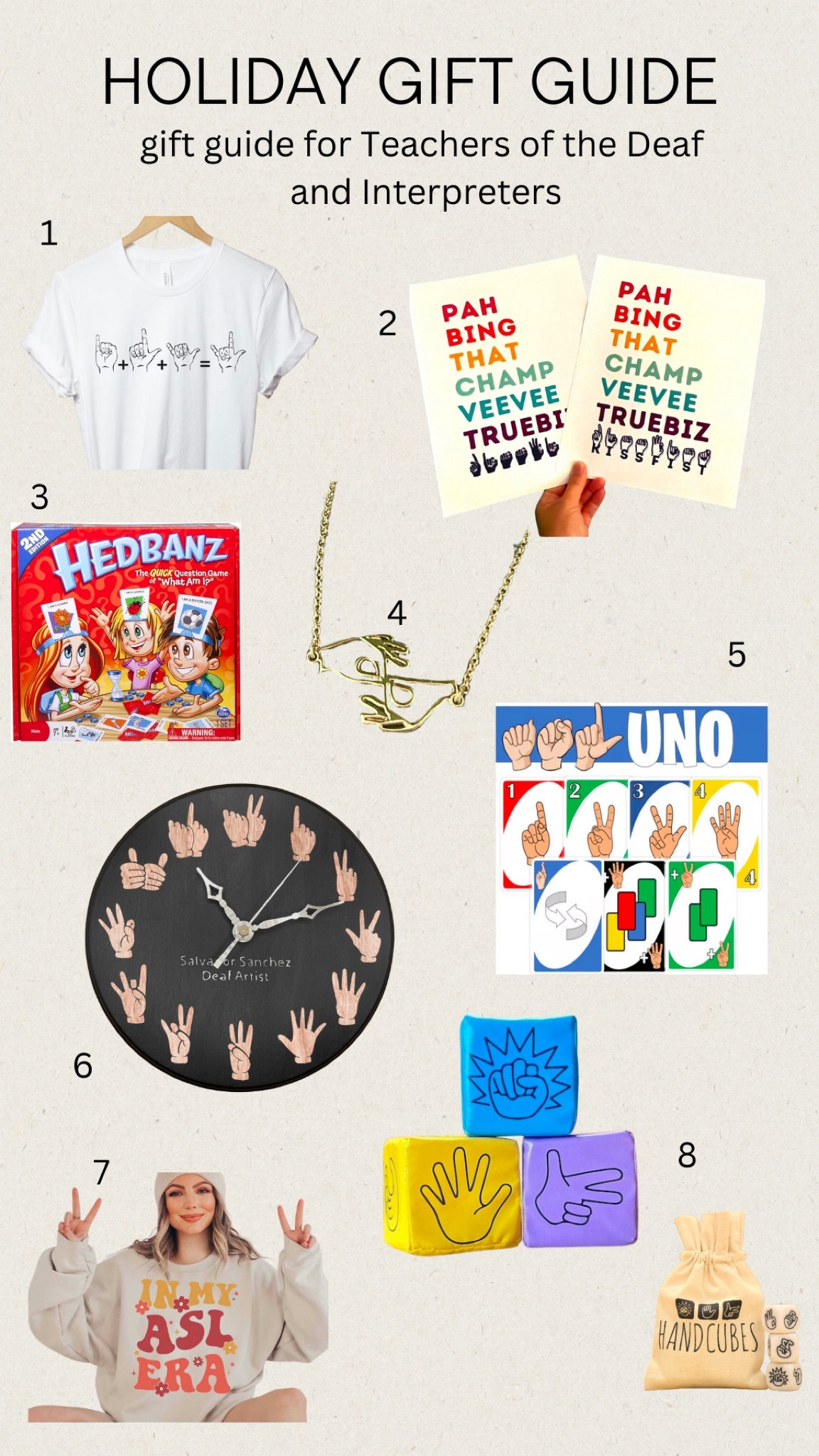 Holiday Gift Guide for
Teachers of the Deaf and Interpreters

#LTKHoliday #LTKGiftGuide