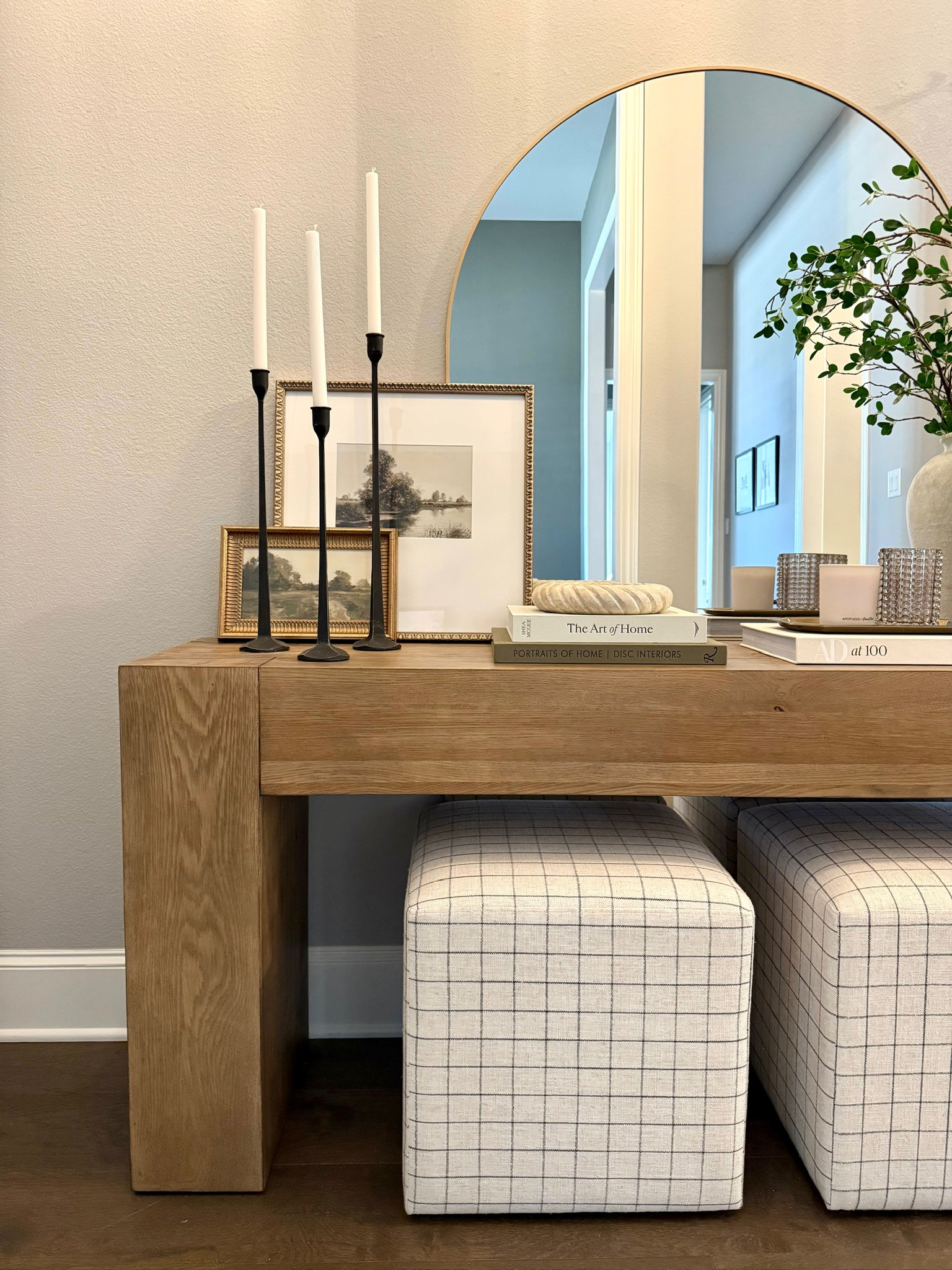 If you don’t want family pictures all over the house, try some pictures or paintings of nature! They add the homey look without feeling chaotic and you can match the colors to your vibe! 🥳🫶🏼

#homedecorinspo #consoletable #entrywaydecor #wayfair #neutralhome #naturalpaintings #layereddecor 

#LTKHome #LTKSeasonal #LTKdayinmylife