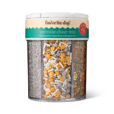 Holiday Premium 6 Cell Sprinkle Cheer Mix - 7.6oz - Favorite Day™ | Target