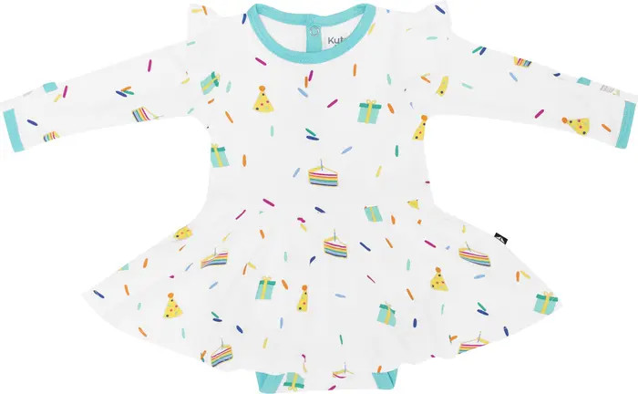 Cloud Party Long Sleeve Twirl Dress | Nordstrom Rack