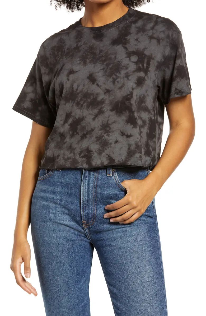 Tie Dye Crop T-Shirt | Nordstrom