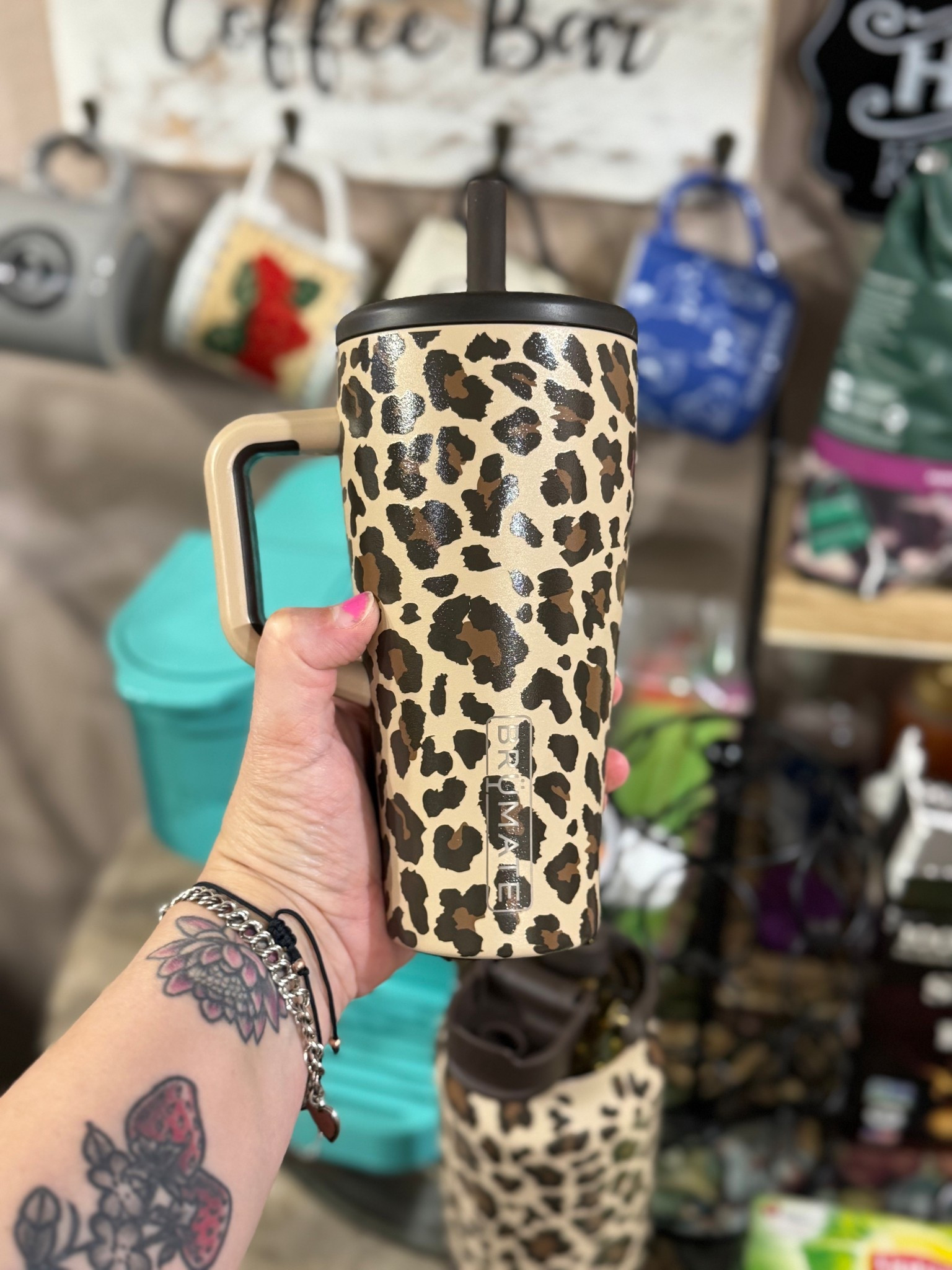 Perfect size for my ice coffee I’m trying to cut down 