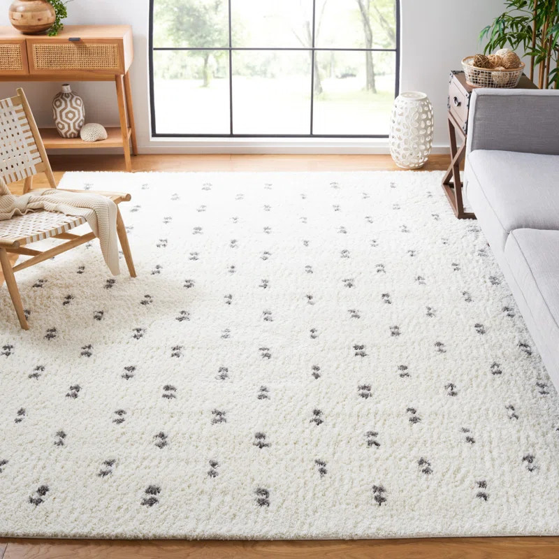Machine Woven / Power Loomed Performance Beige / Grey Rug | Wayfair North America