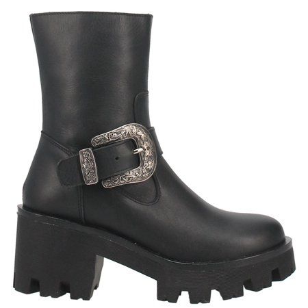 Dingo Womens Hill Zippered Boots Ankle High Heel 3 & Up | Walmart (US)