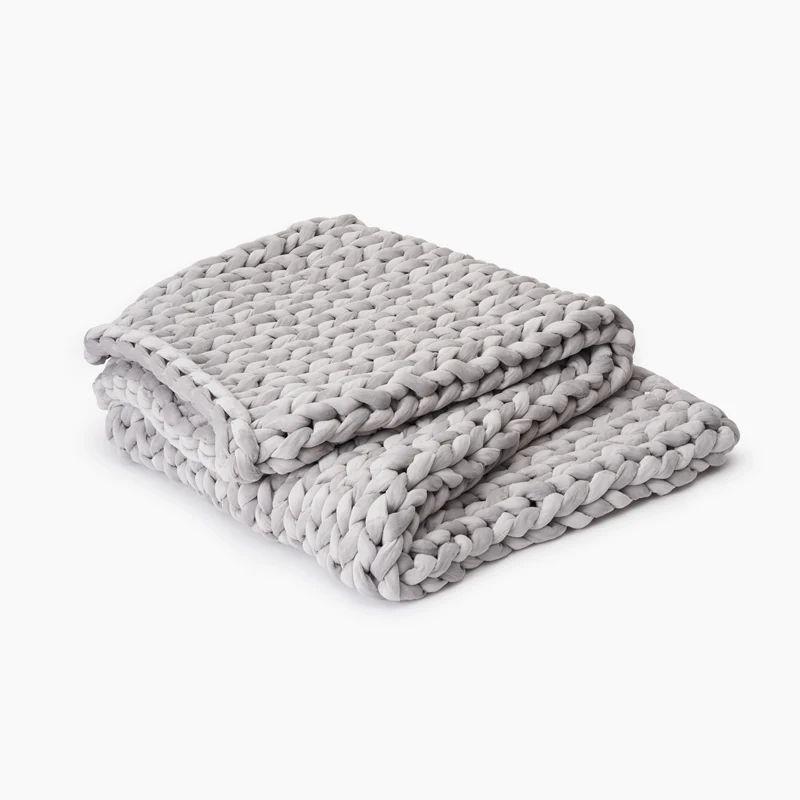 Bearaby Eco-Velvet Weighted Blanket Is Cozy & Couch-Worthy - Velvet Napper | Bearaby