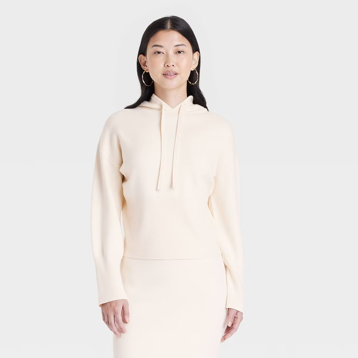 Women's Cozy Knit Hoodie Sweatshirt - A New Day™ | Target