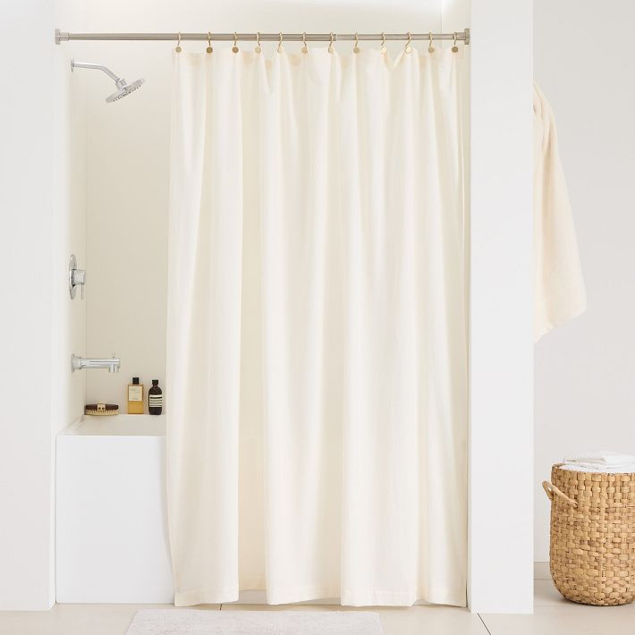 Crinkle Shower Curtain | West Elm (US)