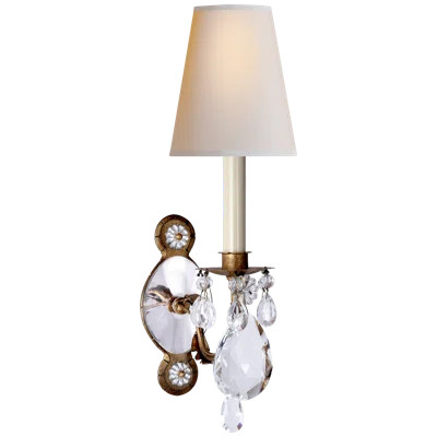 Thomas O'Brien Yves Crystal Single Arm Sconce | Wayfair North America