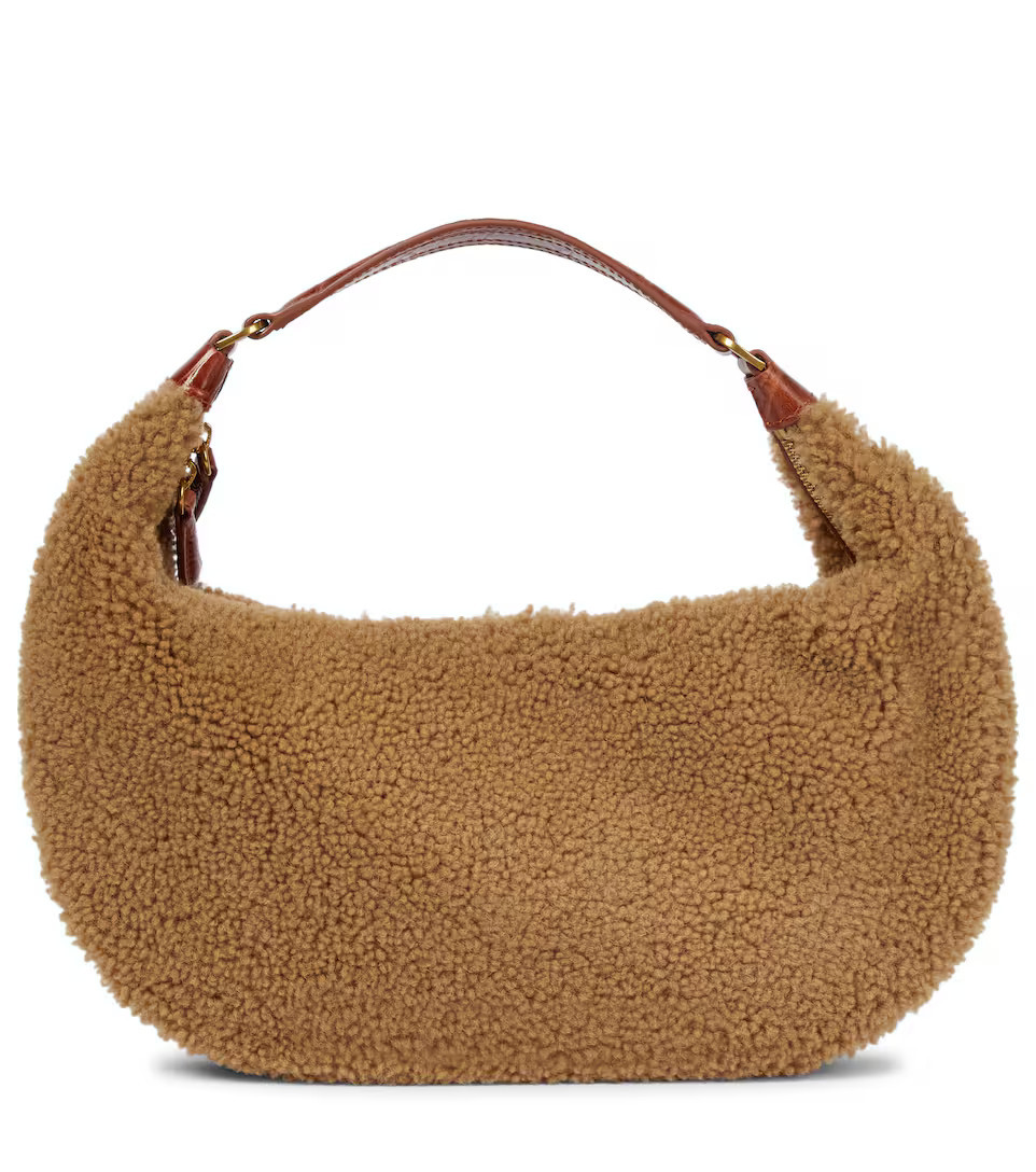 Sasha shearling shoulder bag | Mytheresa (INTL)