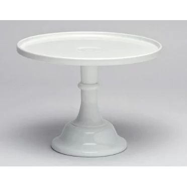 The Pioneer Woman Timeless Beauty 10-Inch Cake Stand with Glass Cover, Milk White - Walmart.com | Walmart (US)