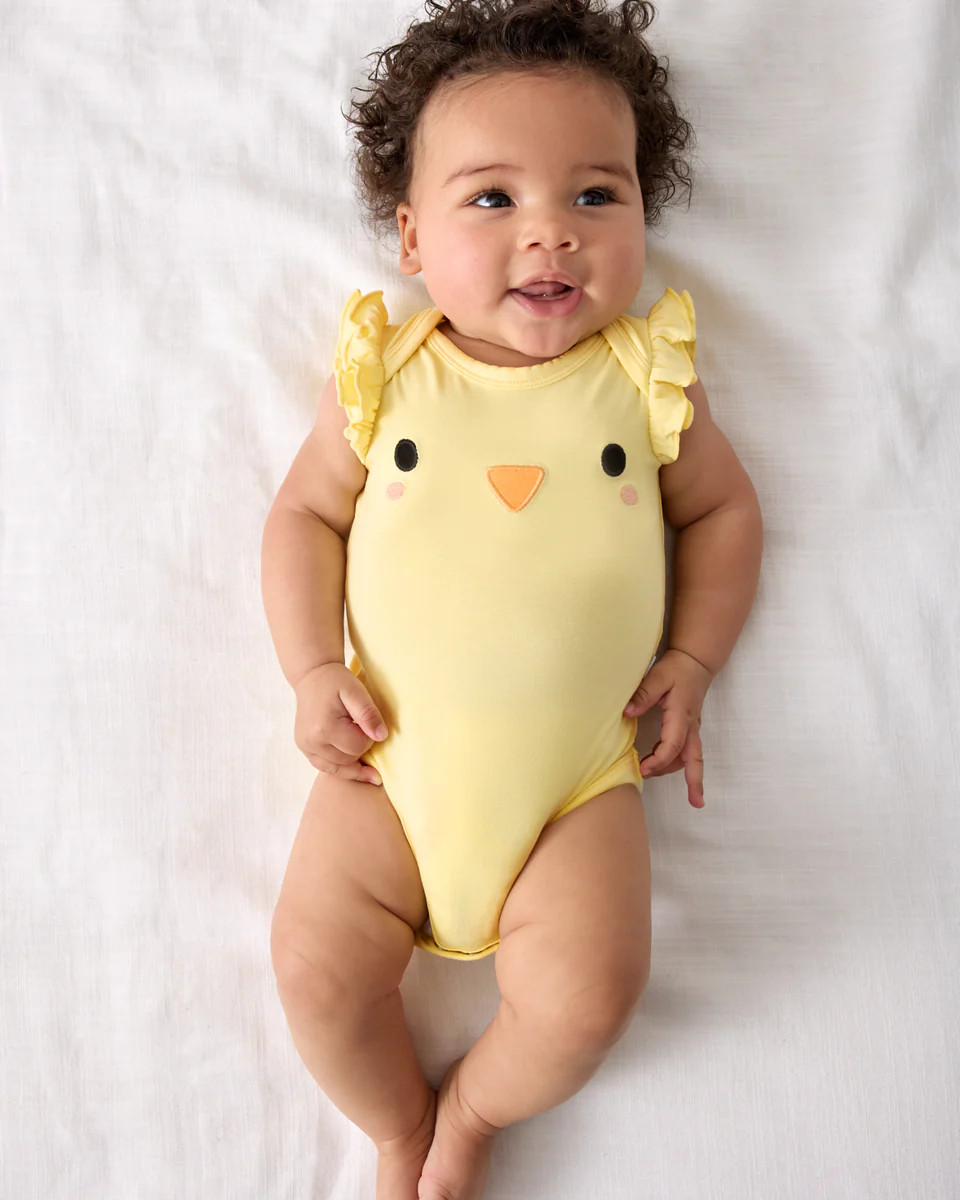 Little Chickie Flutter Bodysuit | Little Sleepies