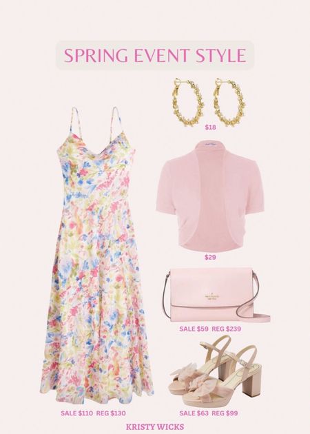 Looking pretty in pink! 💕 I love the soft elegant and feminine color of pink! 🎀

This outfit is beautiful and effortless! 🌸Such a great value the complete ensemble is under $280 and that includes a Kate Spade handbag! 👏



#LTKunder100 #LTKwedding #LTKsalealert