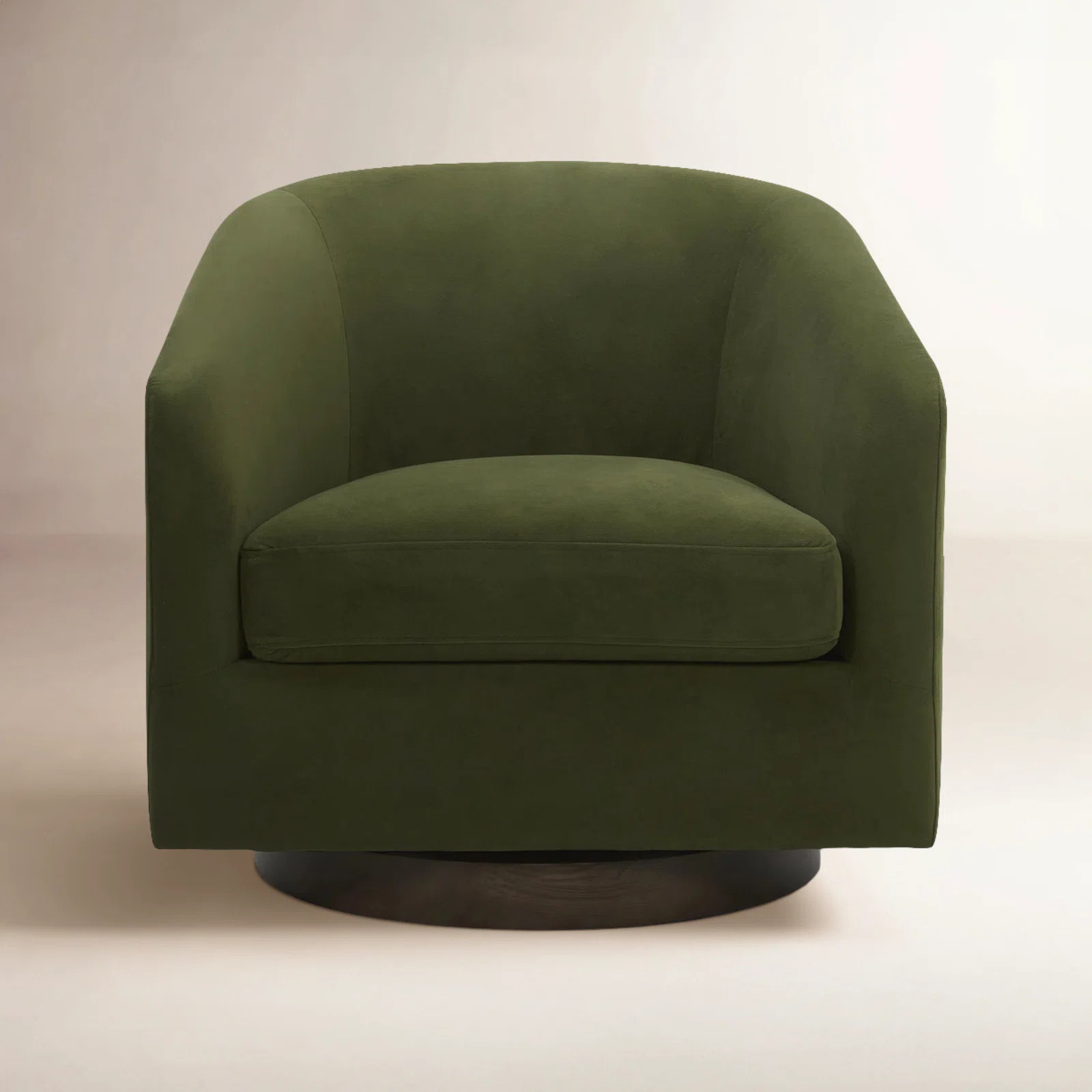 AllModern Bennett Upholstered Swivel Barrel Chair | Birch Lane | Birch Lane