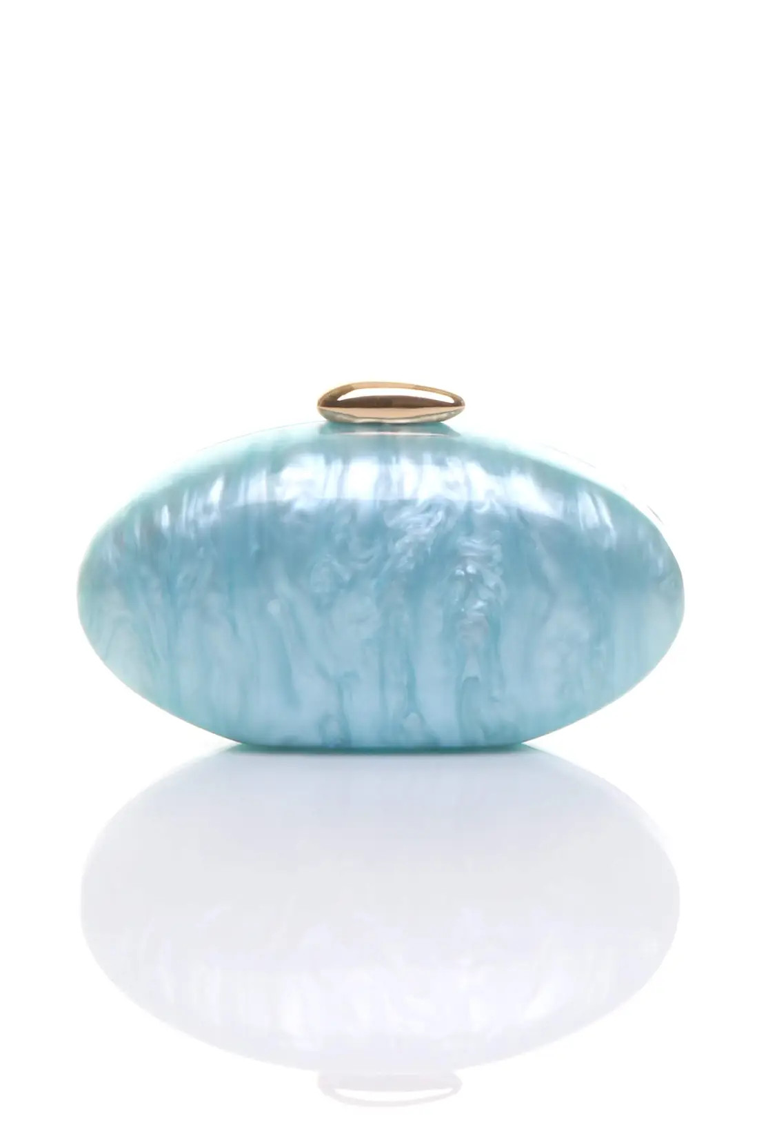Baby Blue AJVANI Evening Acrylic Wedding Bridal Prom Party Clutch Marble Effect Bag | Boohoo | Boohoo.com (UK & IE)