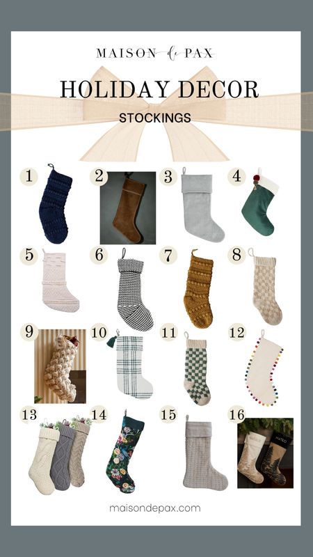 The stocking were (beautifully) hung by the chimney with care 🌲 If you are still searching for that perfect stocking for you and your family take a look at this round up! 

#LTKSeasonal #LTKHoliday #LTKhome