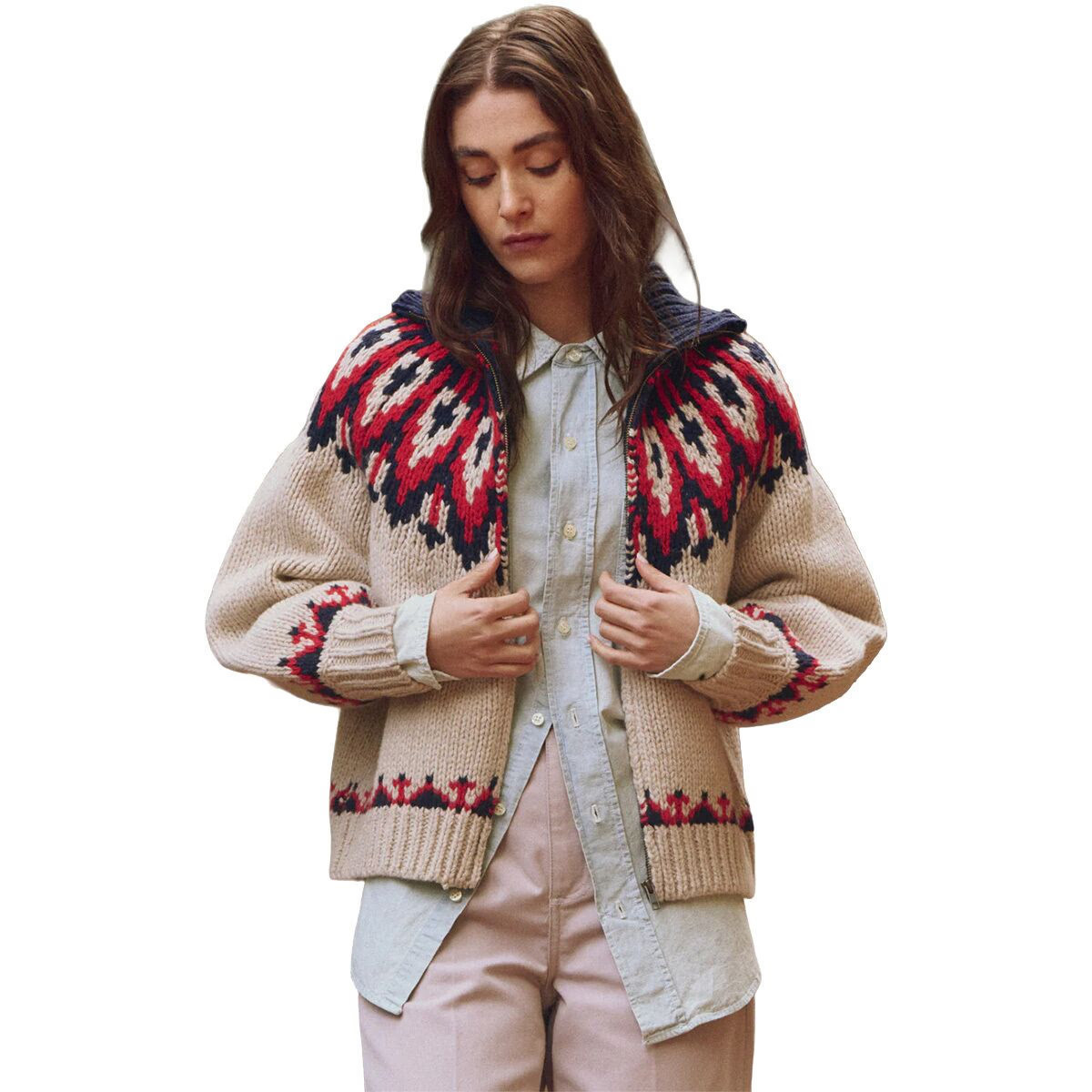 The Great Outdoors The Nordic Sweater - Women's Glacier Fair Isle, M | Backcountry
