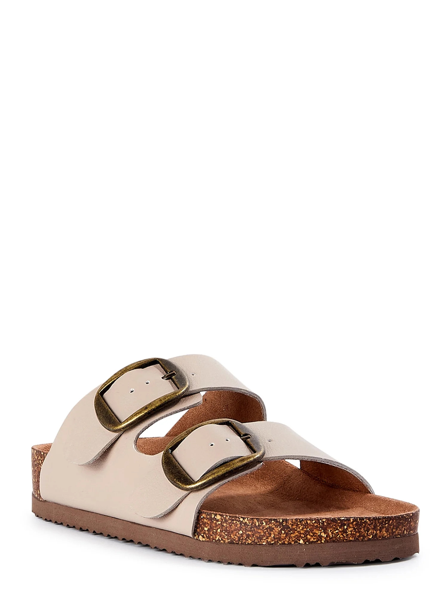 Time and Tru Women's Footbed Slide Sandals | Walmart (US)