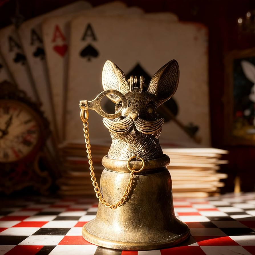 Antique Rabbit Candle Snuffer - Vintage Gunmetal Finish with Spectacle Chain, Flame Extinguisher ... | Amazon (US)